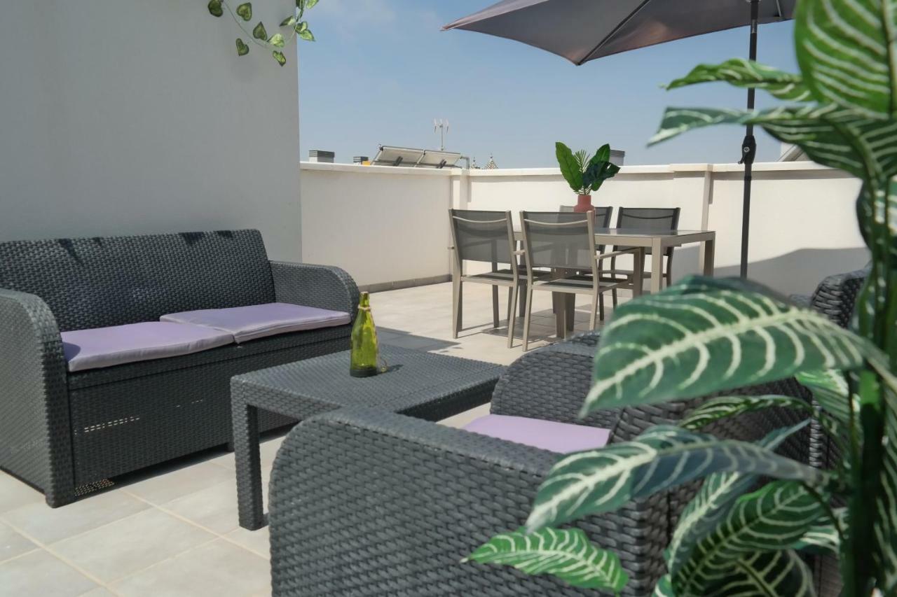 Penthouse Apartment & Pool Malaga Center Bagian luar foto