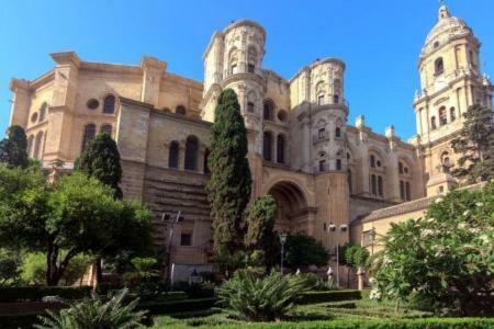 Penthouse Apartment & Pool Malaga Center Bagian luar foto